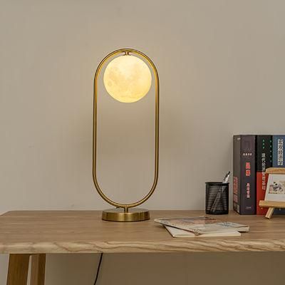 Creative Moon Lampshade Bedside Lamp Nightstand Lamps Table Lamps Light