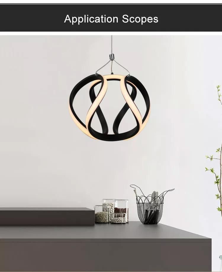 Modern Simple Decorative Three Years Warranty Round Pendant Lamp for Home Decoration