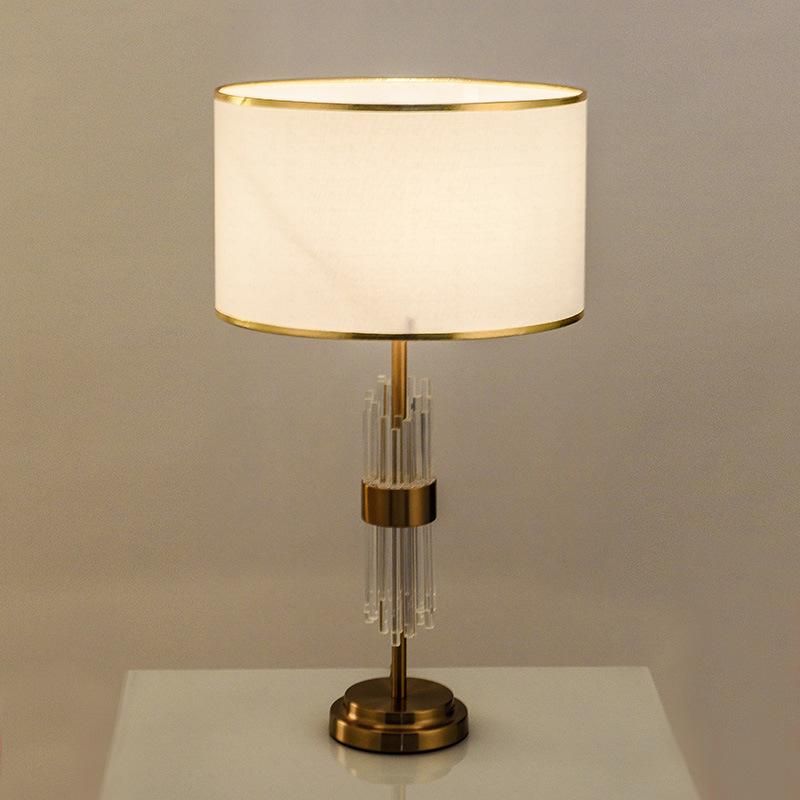 Postmodern Simple Light Luxury Crystal Glass Nordic Creative American Table Lighting Living Room LED Desk Lamp 2021 Postmodern Luxury Lamp Small Table Lamp