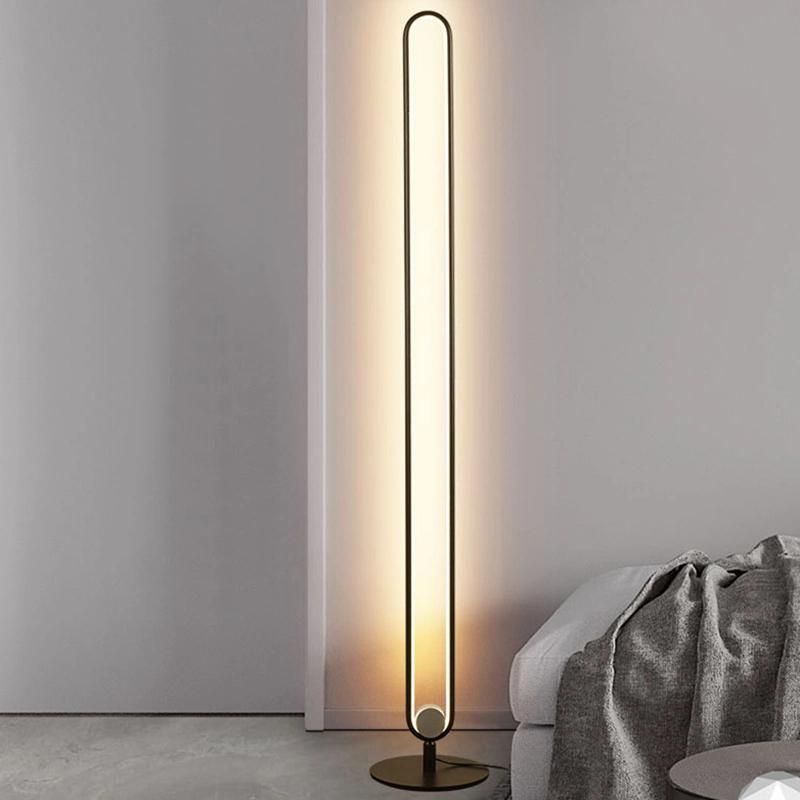 Modern RGB Remote Minimalist LED Floor Lamps Colorful Standing Lamps for Living Room Decor Indoor Bedroom Lamps