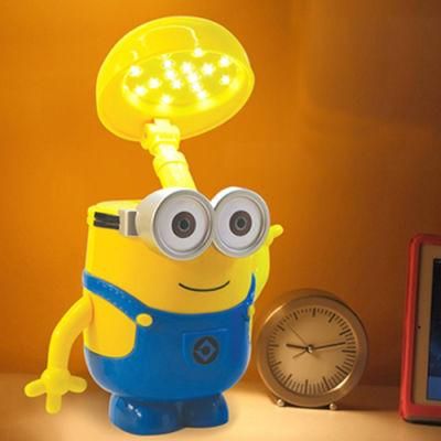 Minions Shape Indoor LED Night Light with Money Box