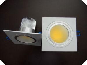 CE RoHS SAA Square LED Lamp Light, COB Downlight LED 12W Square