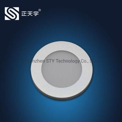 2.5W 24V LED Puck Counter/Wine/Jewelry/Furniture Down Cabinet Lighting