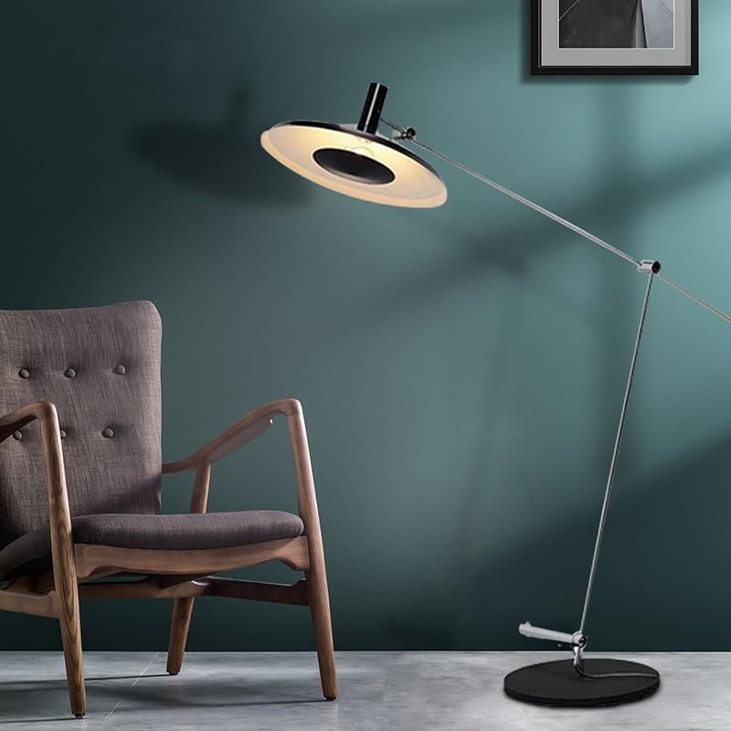 Vintage Long Arm Standing Light Home Decor Stand Industrial Vertical Lamp (WH-VFL-11)