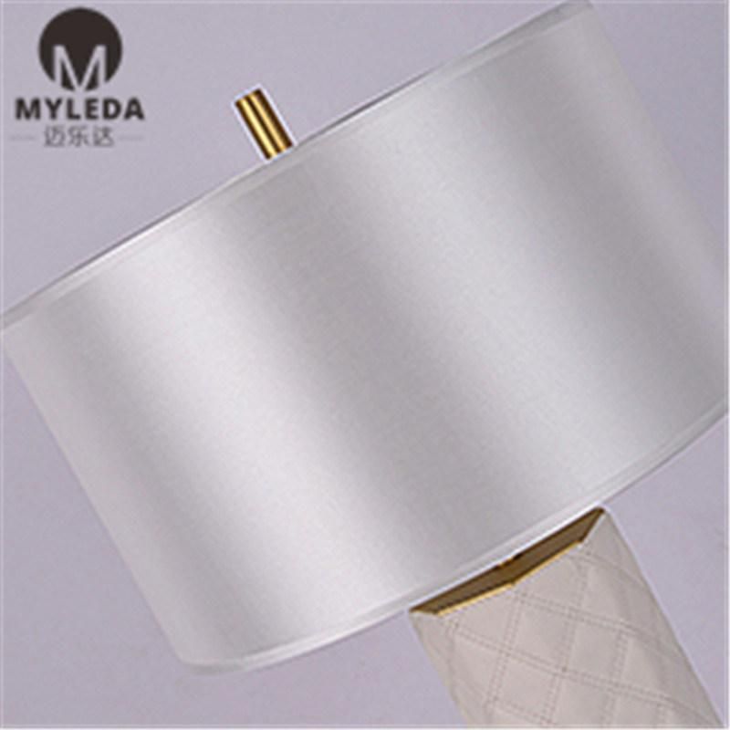 Modern Interior Decorative Leather Table Lighting