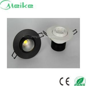 High Brightness White and Black Color 9W COB LED Spot Light