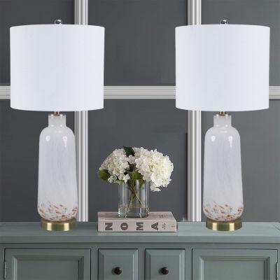 Imitation Marble Exquisite Base Lighting Interior Decoration Table Lamp
