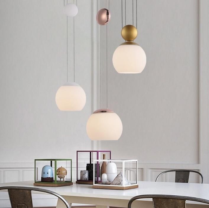 Modern Glass LED Pendant Lamp Home Decorative Chandelier