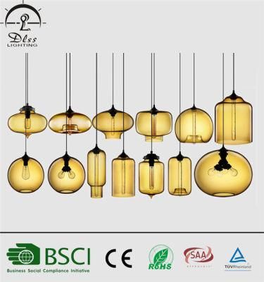 Modern European Creative Colorful Glass Decoration Pendant Lighting