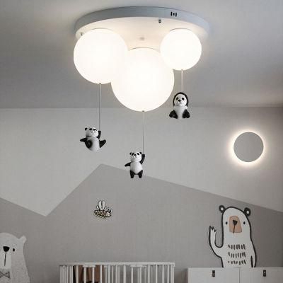 Balloon Lamp Children Room LED Light Modern Simple Bedroom Chandelier Lamp