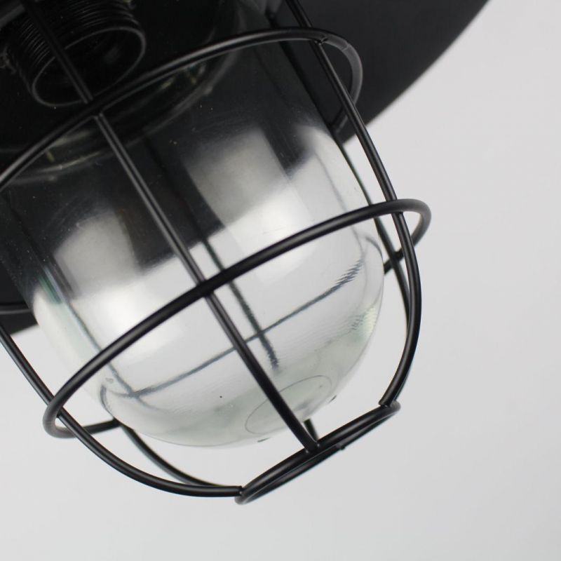 Modern Decorative Cheap Painted Black Iron Pendant Lamp