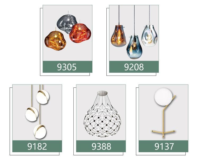 Showroom New Arrivals Glass Pendant Lamp