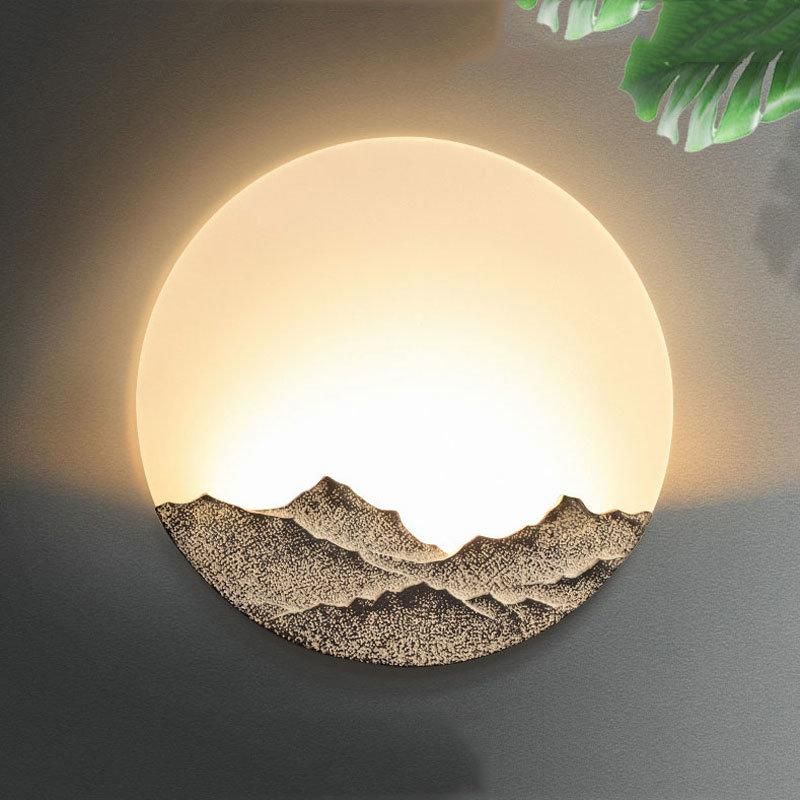 Chinese Modern Simple 5W LED Wall Light Bedroom Hotel LED Decorative Wall Light for Bedroom (WH-OR-129)