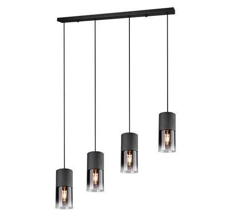 Modern Minimalist Light Luxury Dining Room Single Head Cylinder Glass Pendant Lighting Nordic Pendant Light