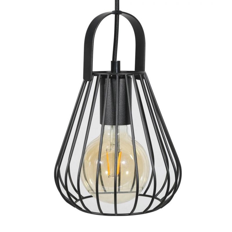 Modern Lamp Shade Pendant Lighting with Iron Net