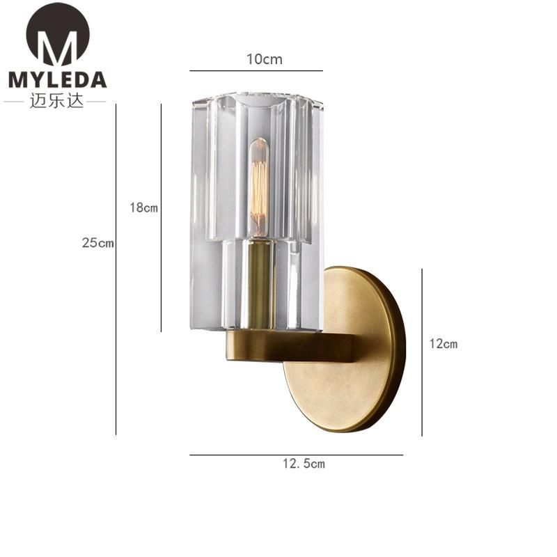 Simple Aluminum LED Wall Sconce Light for Bathroom Light