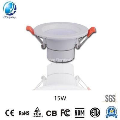 Dt8 10W 12W Dim to Warm Adjustable COB LED Downlight