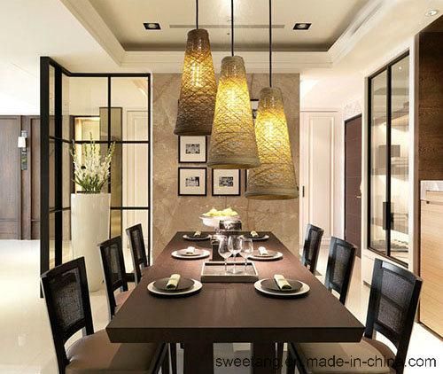 Home Decoration Lighting Rattan Pendant Light Pendant Lighting for Kitchen Island