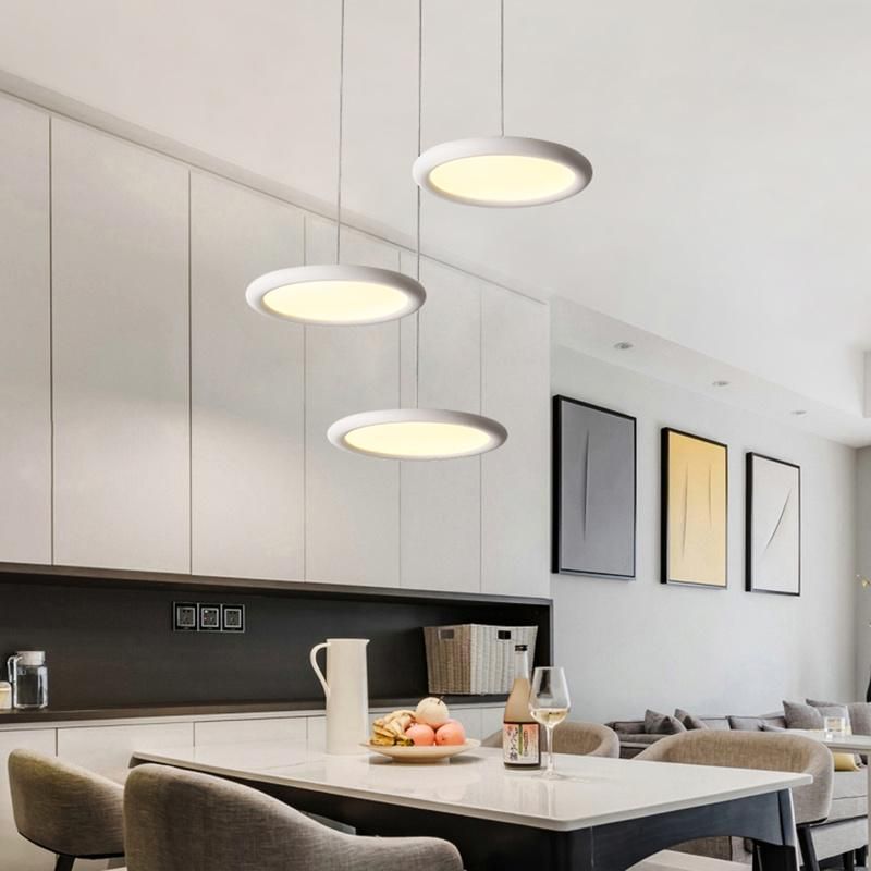 Industrial Style Ring Pendant Lamp Bedroom Dining Room restaurant Lamp