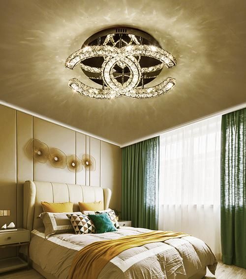 Crystal LED Ceiling Lamp Modern Dining Room Lighting Bedroom Ceiling Light for Ceiling Lamp