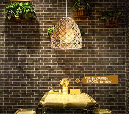 Chandelier Pendant Lamp Rattan Light Hanging Lights for Living Room Indoor Lighting Decoration