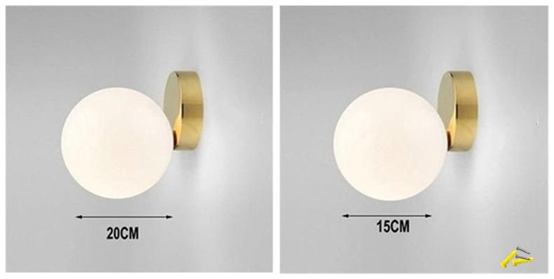 Nordic Post-Modern Bed Wall Lamp Study Living Room Kitchen Minimalist Wall Light (WH-OR-94)