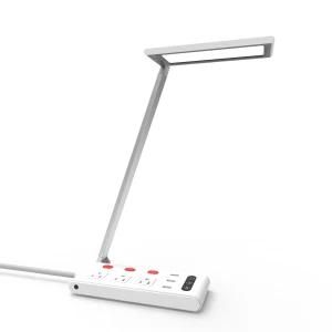 China Supplier Fast Wireless Charger Folding Multi-Function LED Desk Lamp with USB Charging QC3.0