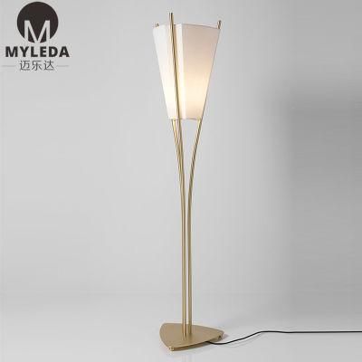 Metal LED Deco Office Living Room Bedside Floor Light
