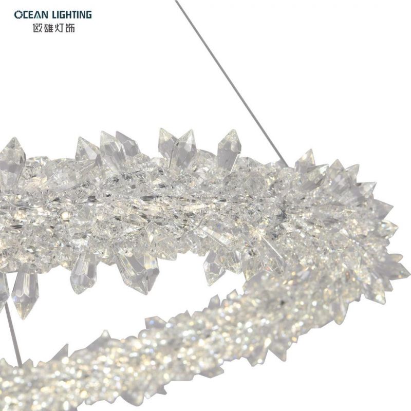 Modern Crystal Dandelion Pendant Light Omd8138/80 Dia80cm