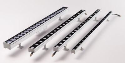 Aluminium Housing 24V RGBW Architectural Lighting Outdoor LED Wall Washer LED Linear Strip Lighting