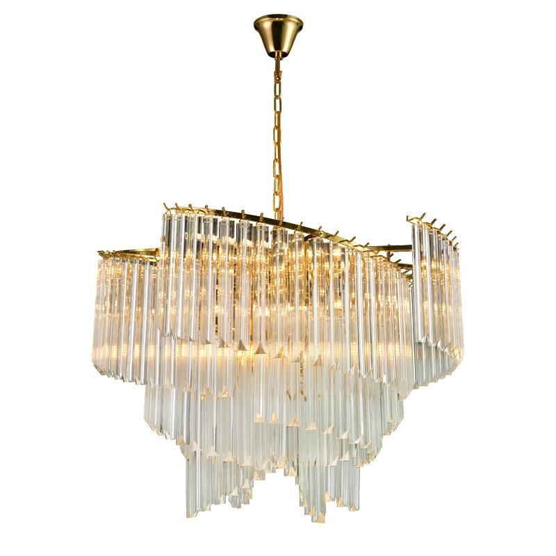 Crystal Indoor Lighting Modern Chandelier Lamp Luxry Pendant Lamp for Living Room Dining Room