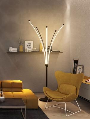 LED Light Ceiling Pendent Acrylic Modern Floor Lamp