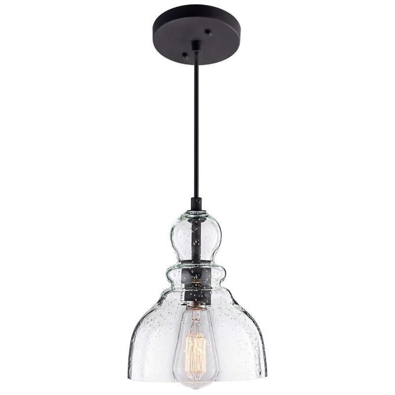 Cross-Border Restaurant Bar Chandelier Retro Cafe Bar Bedside Glass Pendant Light