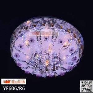 New Products LED Ceiling Crystal Glass Luxury Chandelier (Yf606/R6)