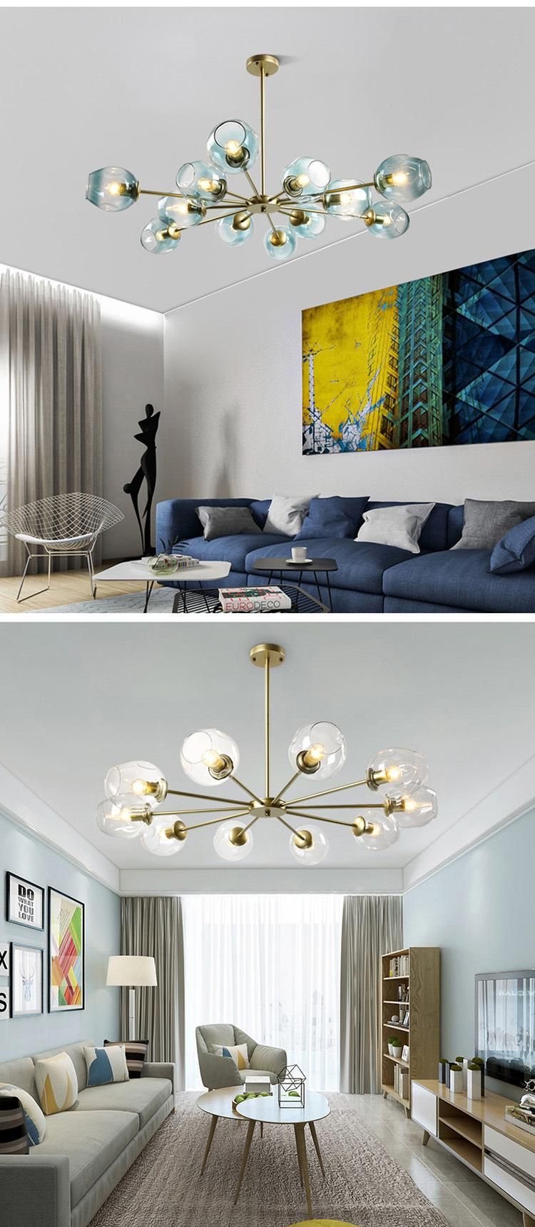 Indoor Modern Pendant Light Iron Retro Loft Pendant Lamp Metal Hanging Restaurant Lighting for Living Room Decoration