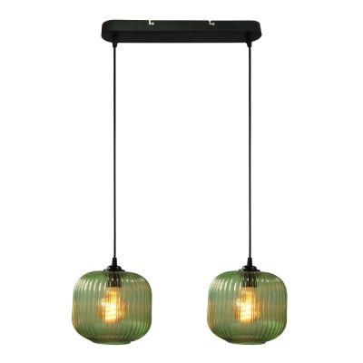 China Factory How Bright Modern E27/E26 Hanging Lamp High End Colorful Glass Ball Pendant