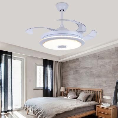 Dafangzhou 72W Lighting China Household High Velocity Remote Light Weight Ceiling Fan Lights Lights for Childrens Room Wicker Pendant Light