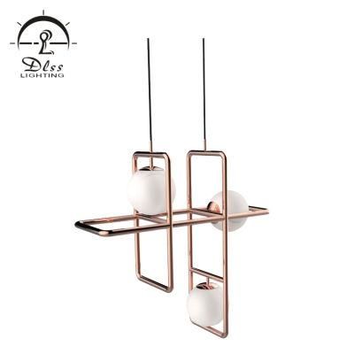 Guzhen Light Modern Wholesale Decor Glass Pendant Suspension Lamp