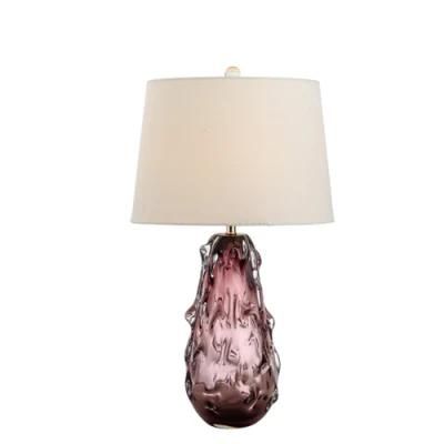 Designer Crystal Table Lamp Living Room Home Decor Table Lights Modern Simple Bedroom Bedside Lamp Parlor Glass Lights Fixtures