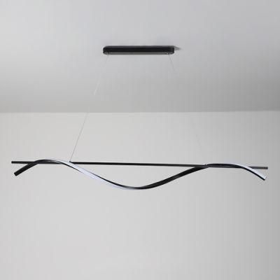 Chandelier Designer Dining Room Lamp Nordic Minimalist Word Strip Lamp