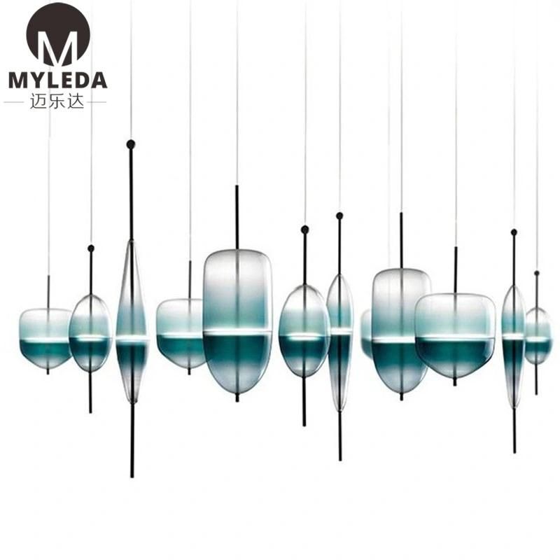 Hand Blown Glass Pendant Lamp