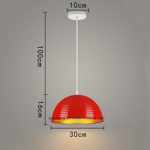 Factory Supply Modern Aluminum Hanging Light Pendant Lamp Ceiling Lighting for Room Decoration