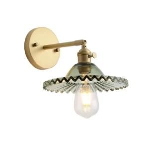E26 Socket Adjustable Wall Lamp with Glass Lampshade
