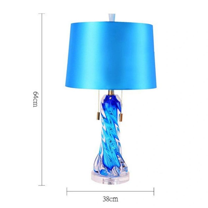 Designer Crystal Table Lamp Living Room Home Decor Table Lights Modern Simple Bedroom Bedside Lamp Parlor Glass Lights Fixtures
