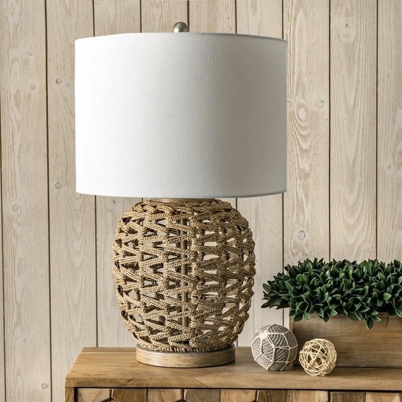 Table Lamp Rattan Lamp Bamboo Lamp Rope Table Lamp Decorative Antique