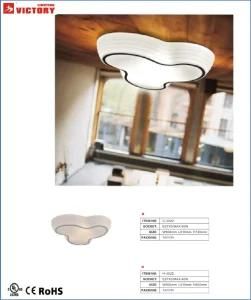 Modern Hotel Glass Decorative LED Ceiling Light