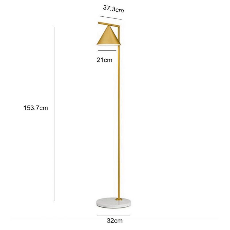 Minimalist Art Floor Lamp Adjustable Lamp Head Nordic Modern Eye-Protective E27 Metal Standing Foot Lamp (WH-MFL-13)