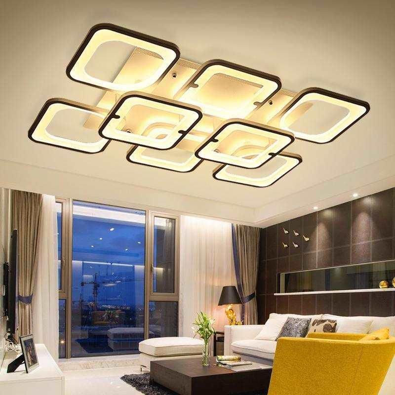 Long Kitchen Ceiling Lights Acrylic Lampshade for Indoor Home Lighting Fixtures (WH-MA-90)