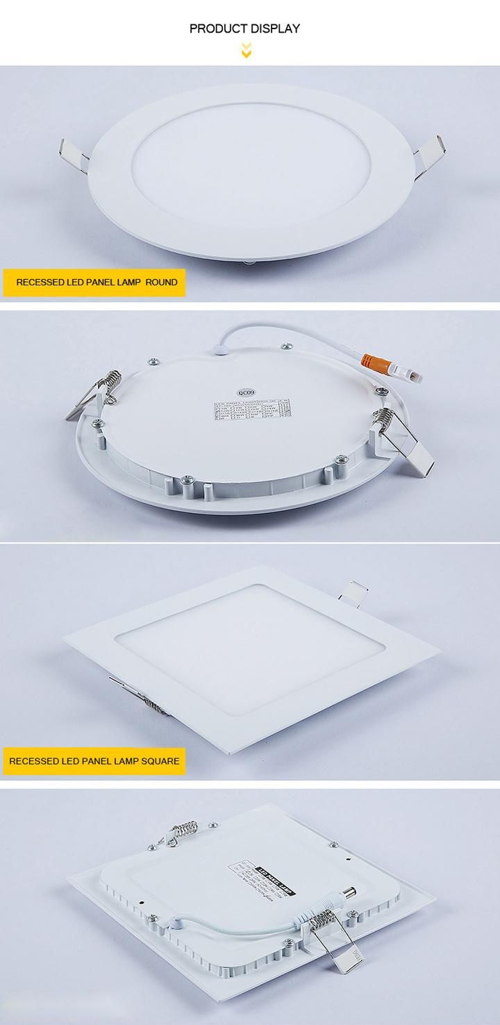 2700-7000K Round LED Panel Light