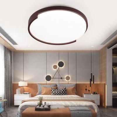 Imitation Wood Simple Fashion Style LED Decoration Home Ceiling Lamp